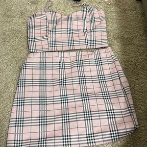 i am selling a pink two piece size medium.